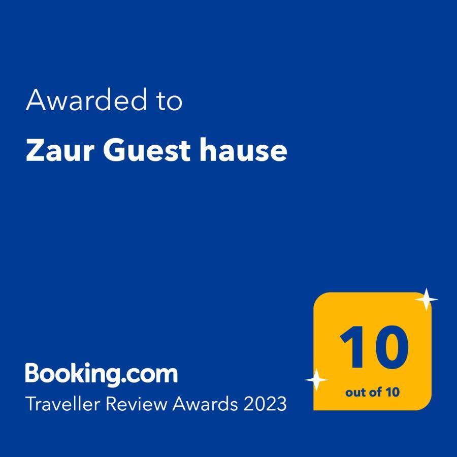 Zaur Guest Hause Hotel Xinaliq Eksteriør billede
